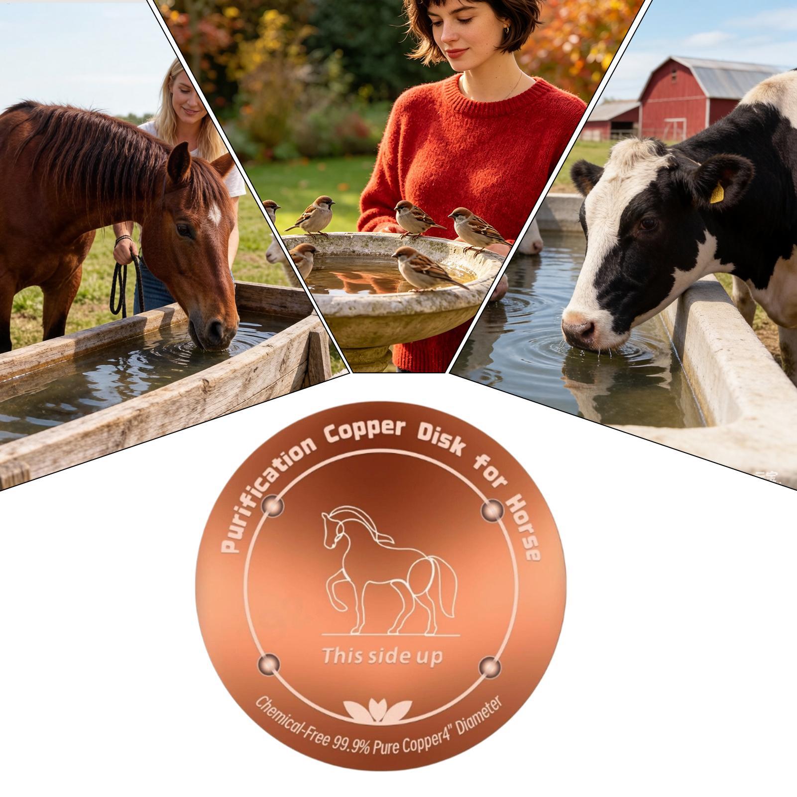 Farming & Agriculture Word Stacks - Disque de purification en cuivre de