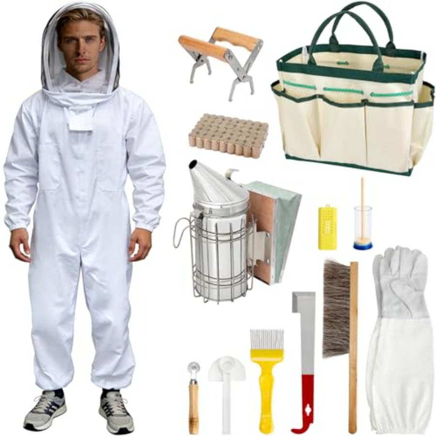 Bee Smoker Tool - Kit de démarrage pour apiculture Blisstime