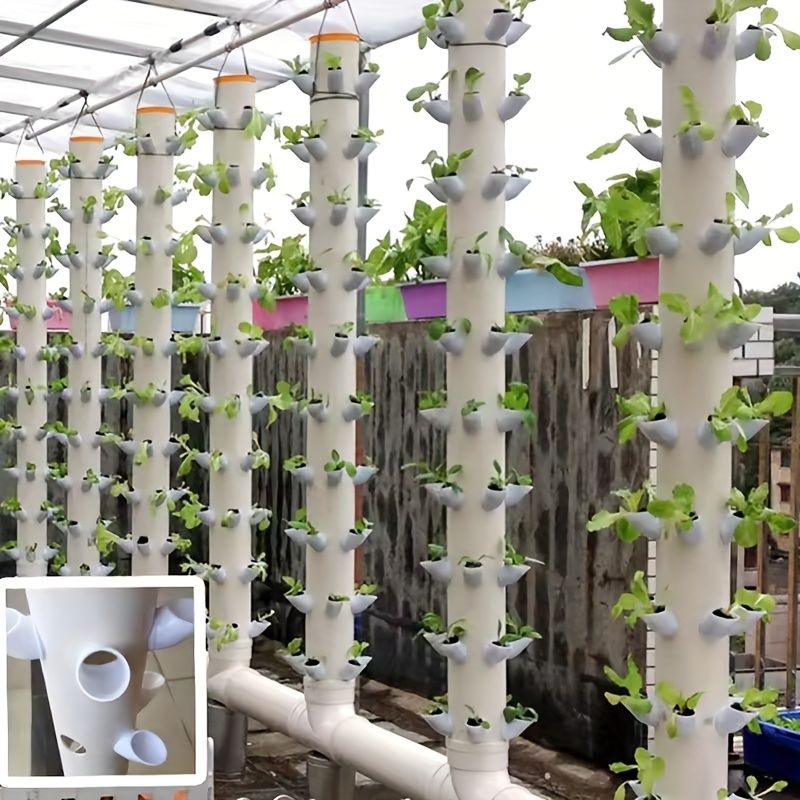 Agriculture Vertical Farming - 10 ensemble de Pots hydroponiques pour