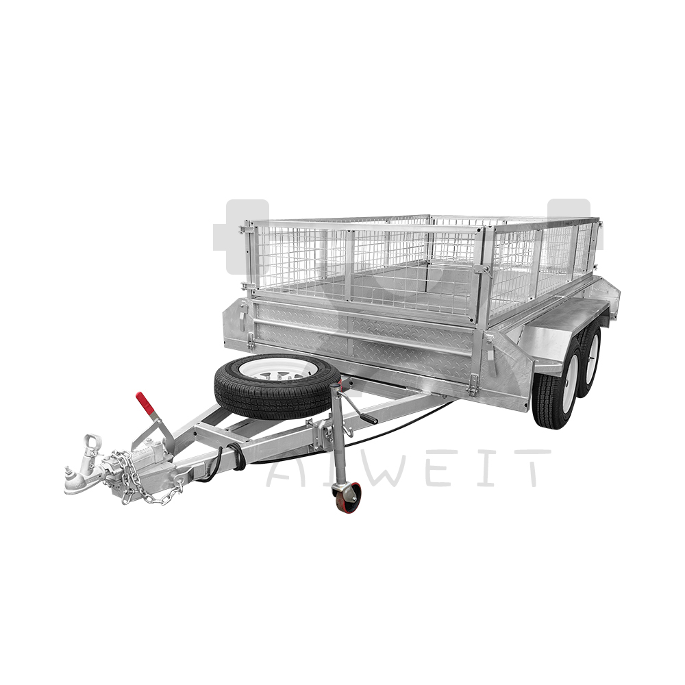 Farming & Agriculture Word Stacks - Remorque de transport agricole tandem robuste