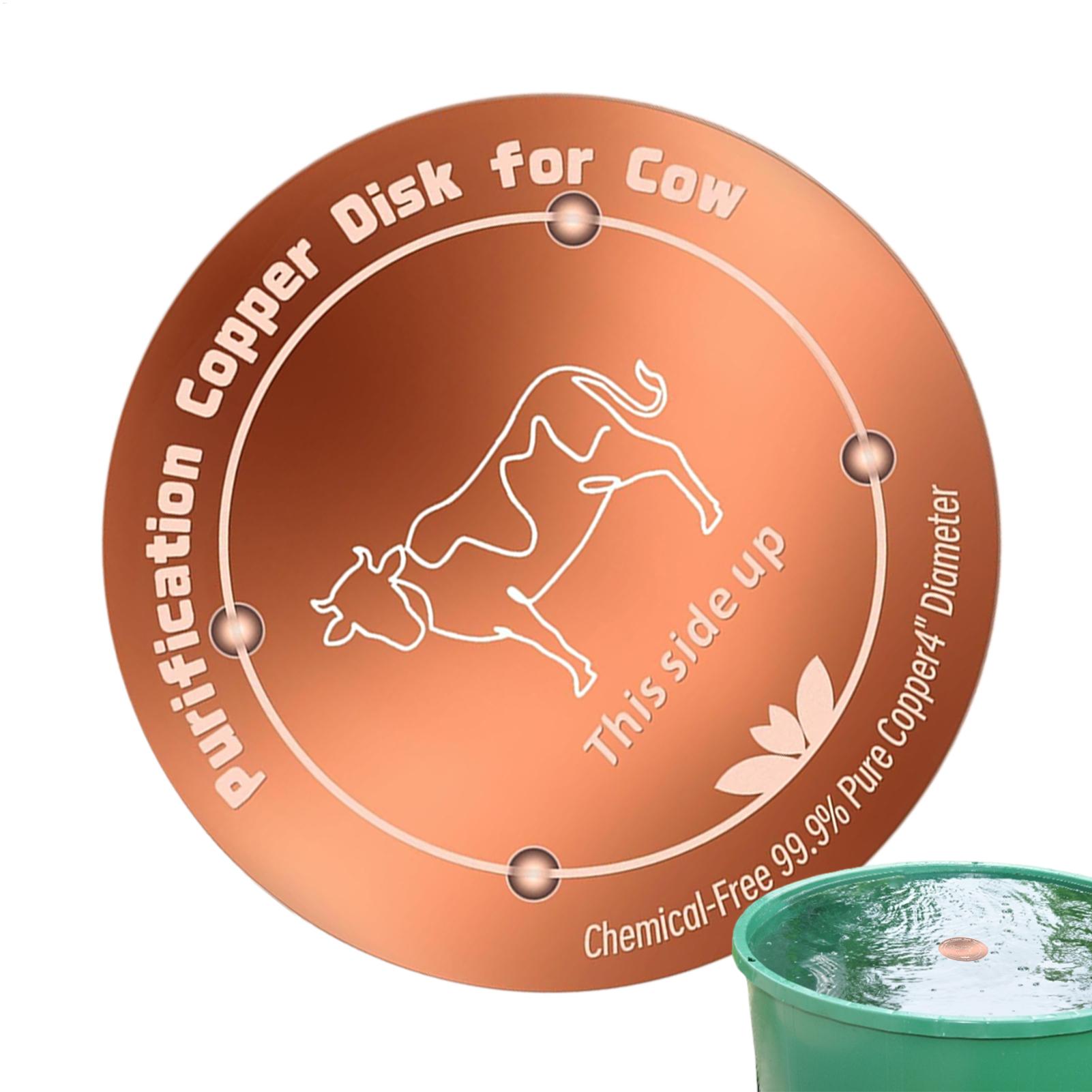 Farming & Agriculture Word Stacks - Disque en cuivre pour l'eau potable,