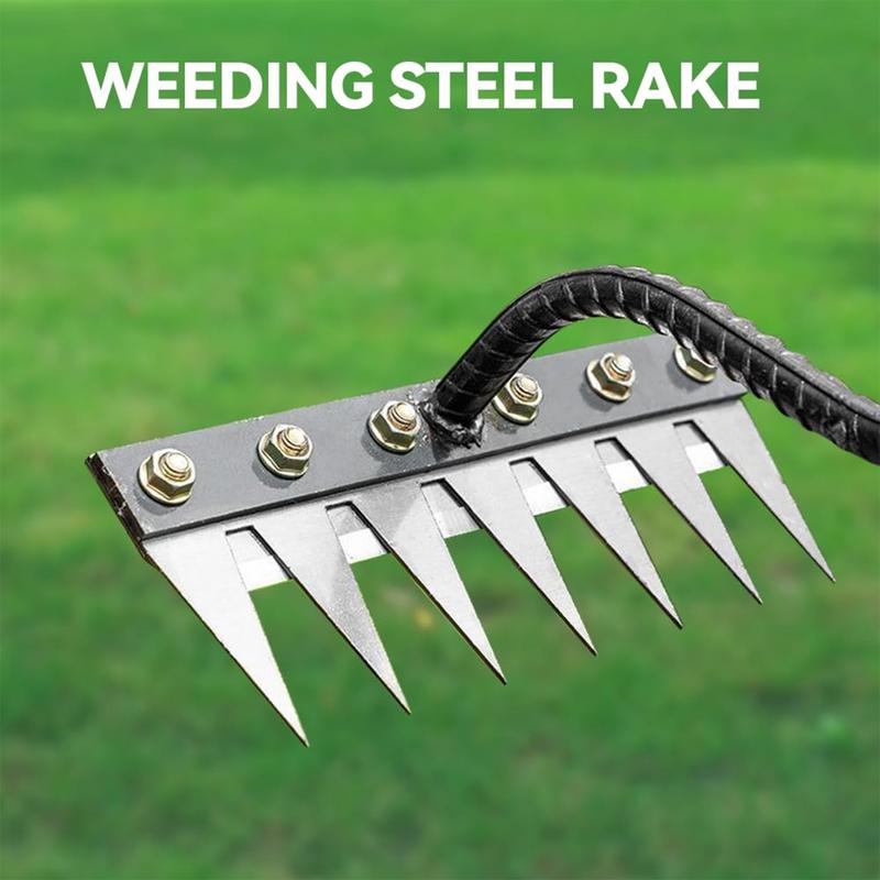 Râteau à main de jardin en aci - Agriculture Farming Hand Tools avis et prix